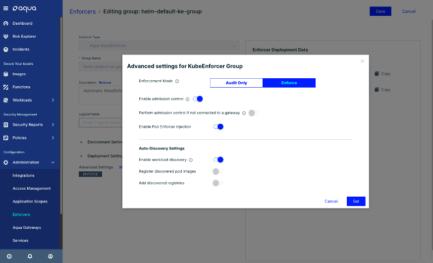 Aqua Security Platform