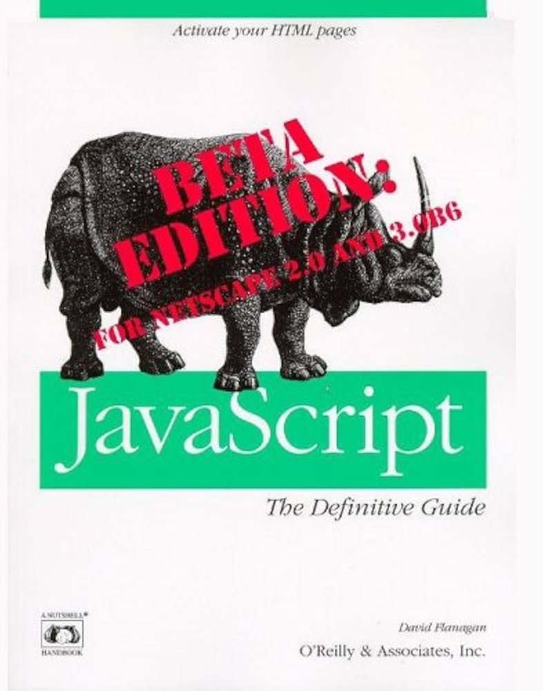JavaScript: The Definitive Guide book