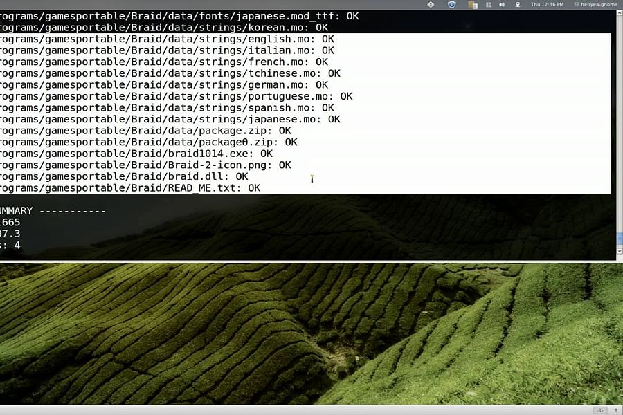 ClamAV tool interface