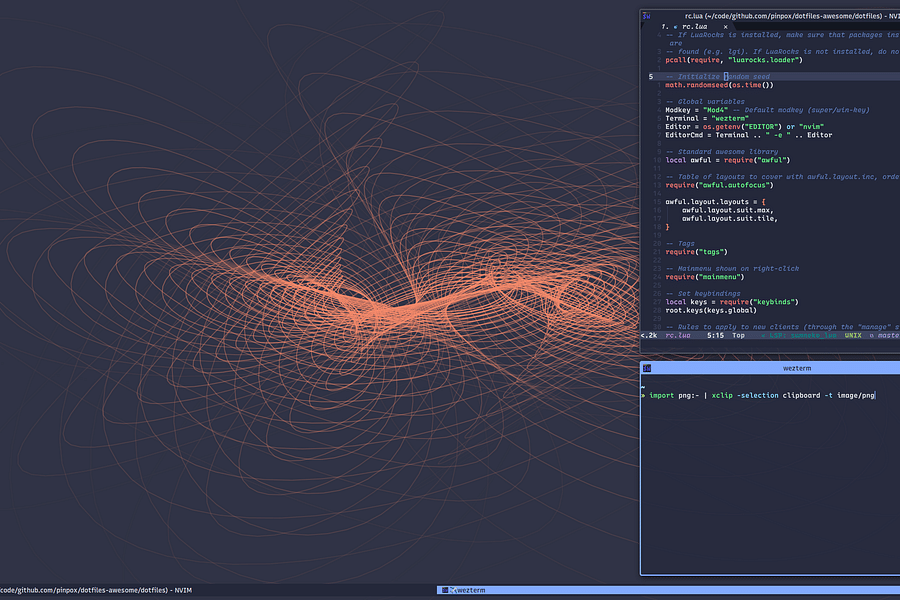 Awesome window manager