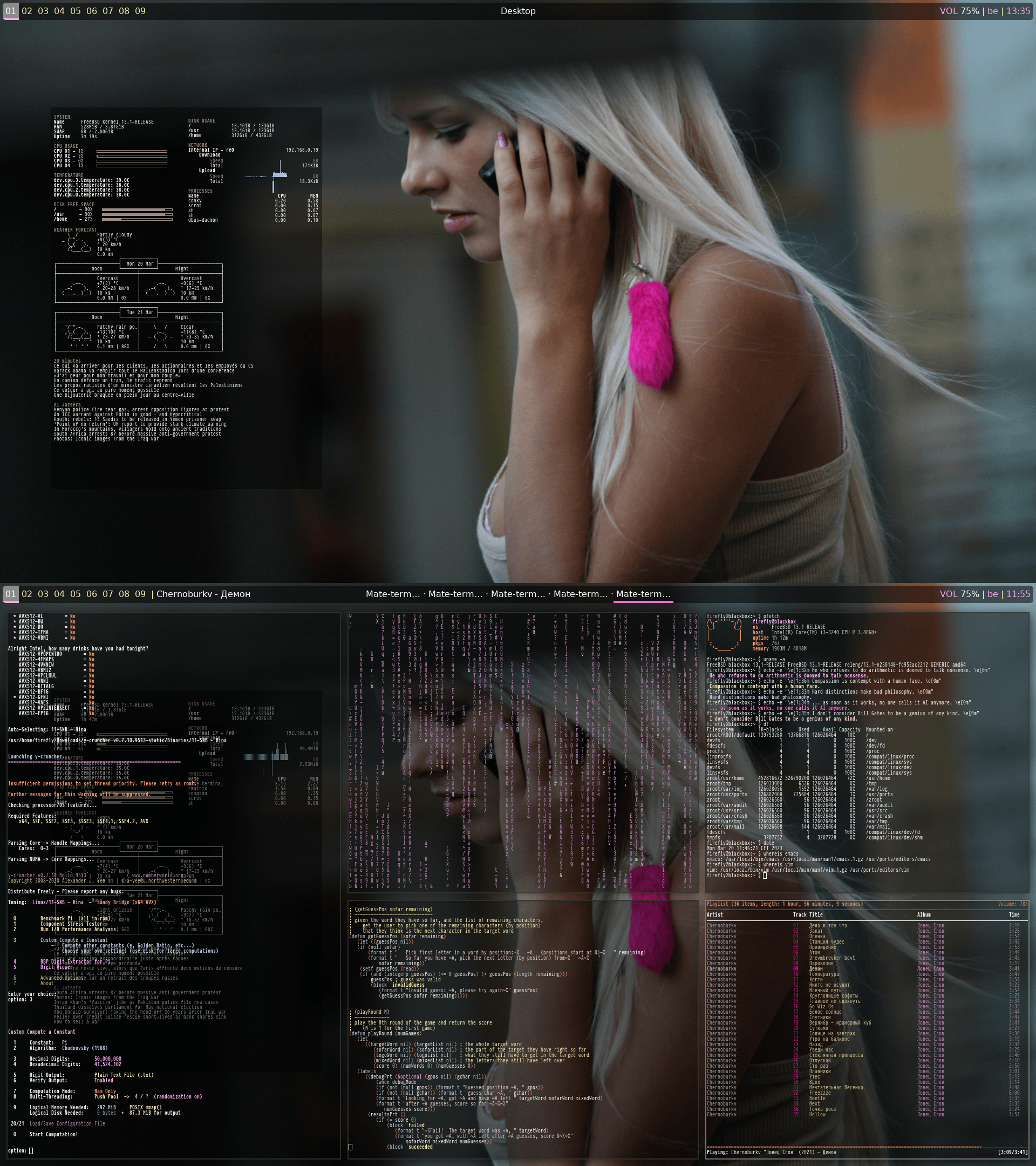 bspwm window manager