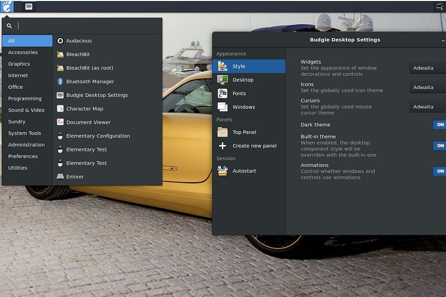 Enlightenment desktop environment