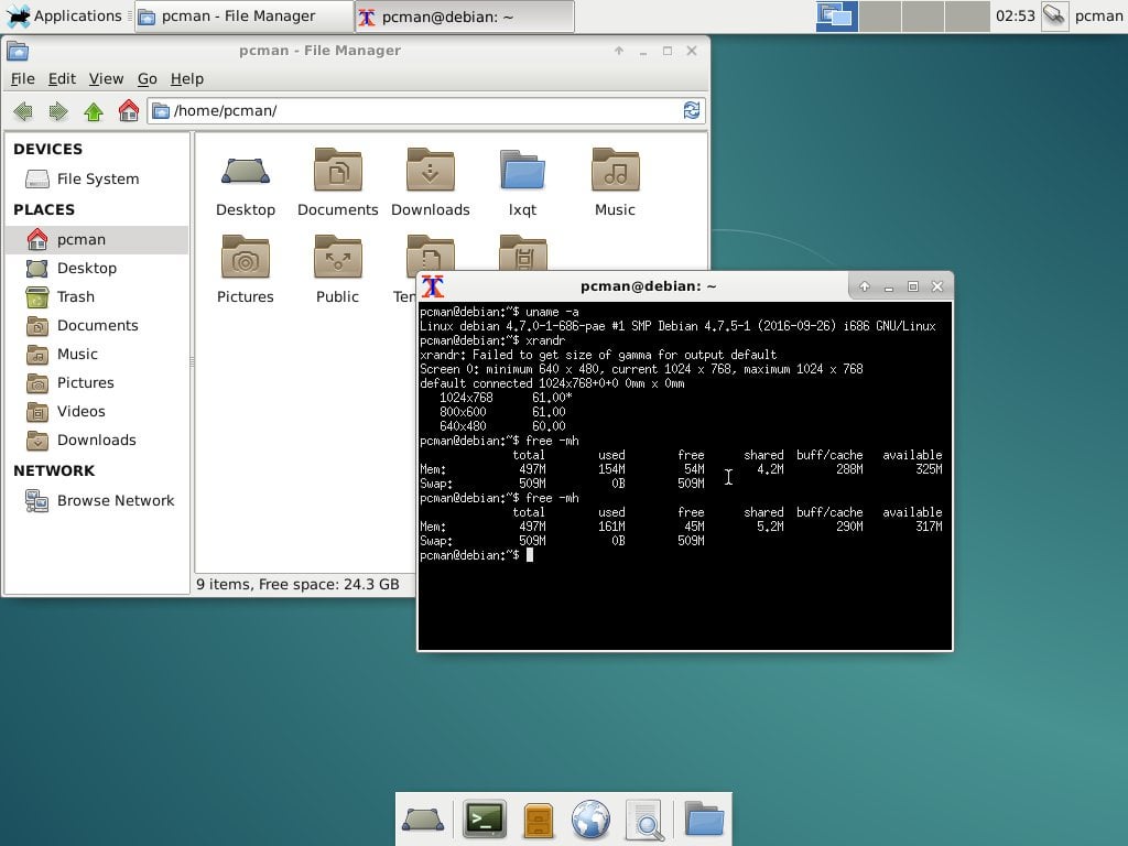 LXQt desktop environment