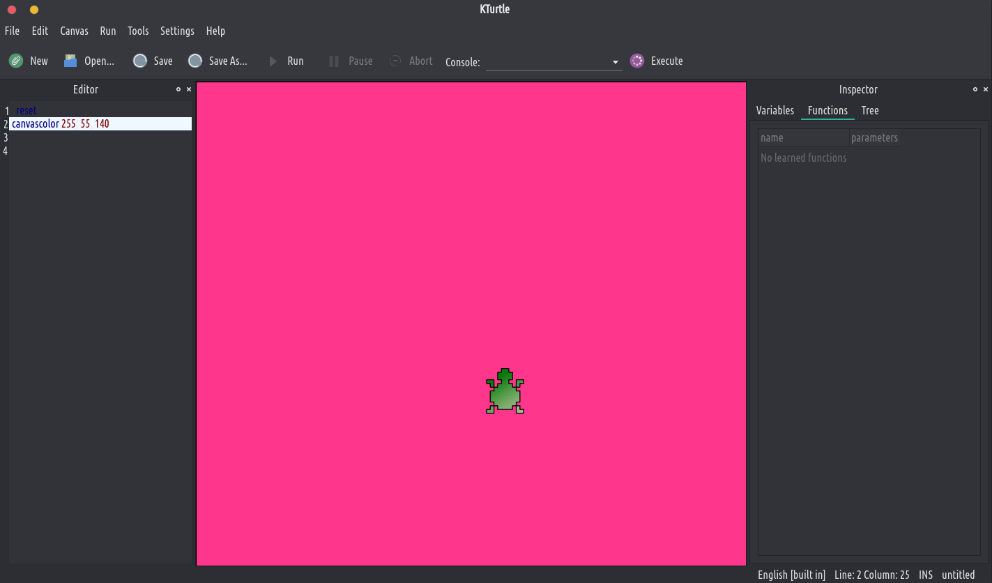 KTurtle educational programming