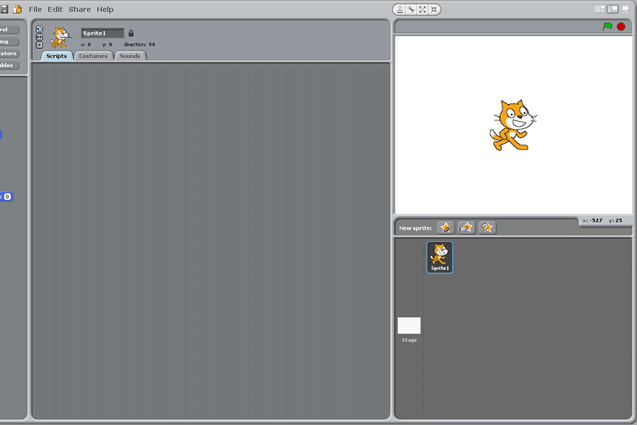Scratch programming