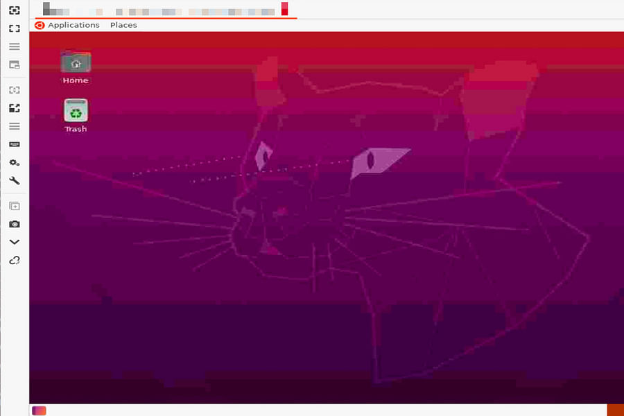 Ubuntu Linux desktop