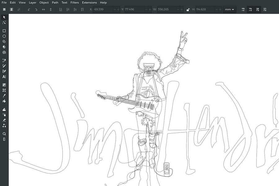 Inkscape vector graphics