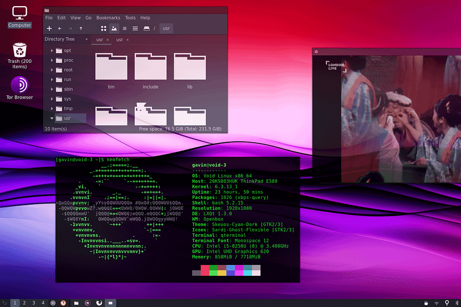 LXQt desktop environment