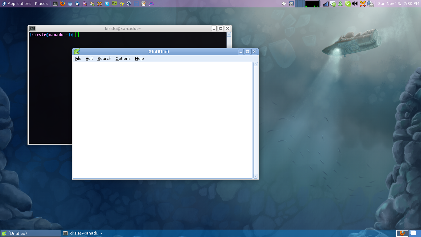 XFCE desktop environment