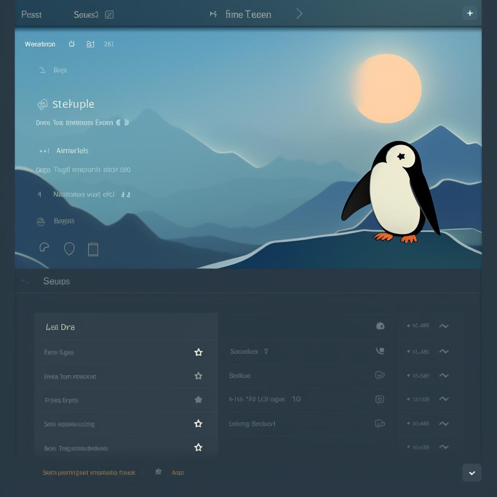 A screenshot of the 'Add Widgets' menu in Arch Linux