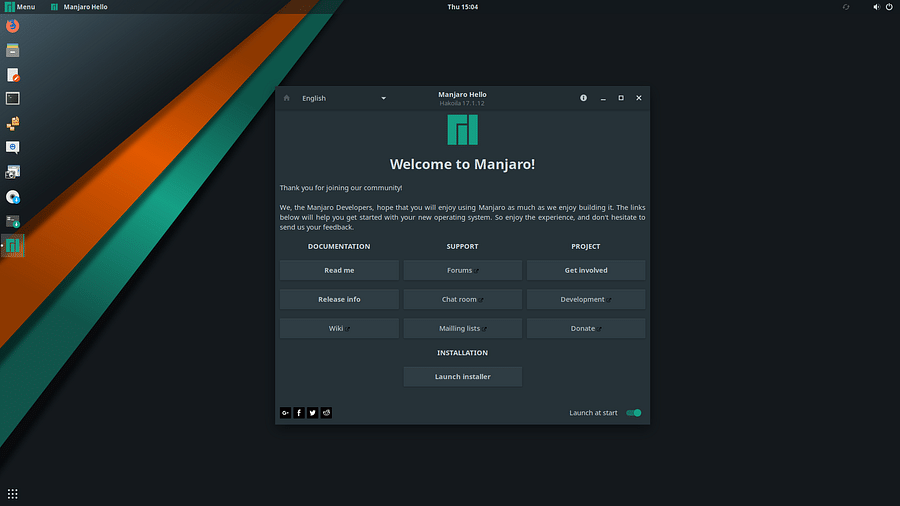 Screenshot of the process of creating a bootable USB for Arch Linux