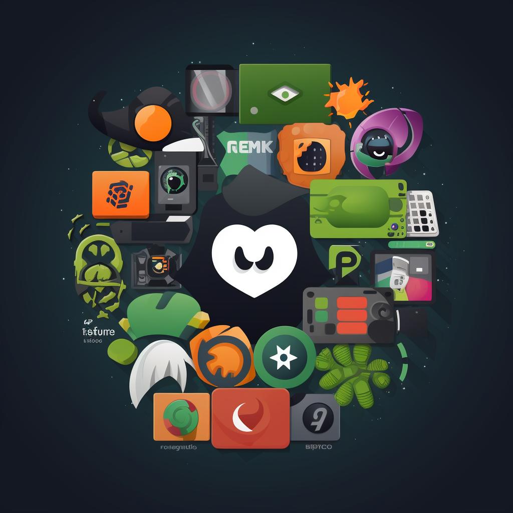 A collage of logos for Ubuntu GamePack, SteamOS, and Manjaro