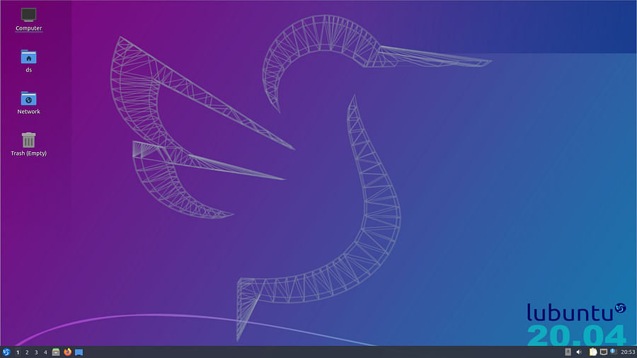 Lubuntu interface screenshot