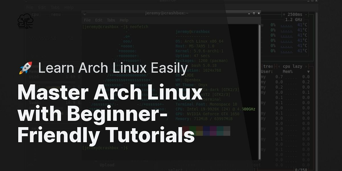 What are some beginnerfriendly tutorials for Arch Linux?