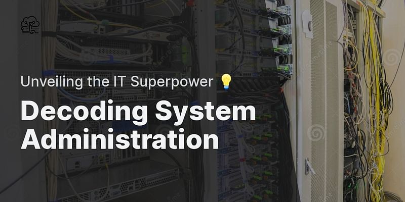 Decoding System Administration - Unveiling the IT Superpower 💡