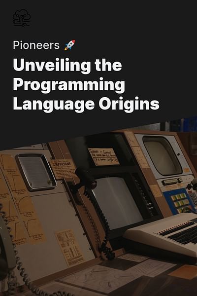 Unveiling the Programming Language Origins - Pioneers 🚀