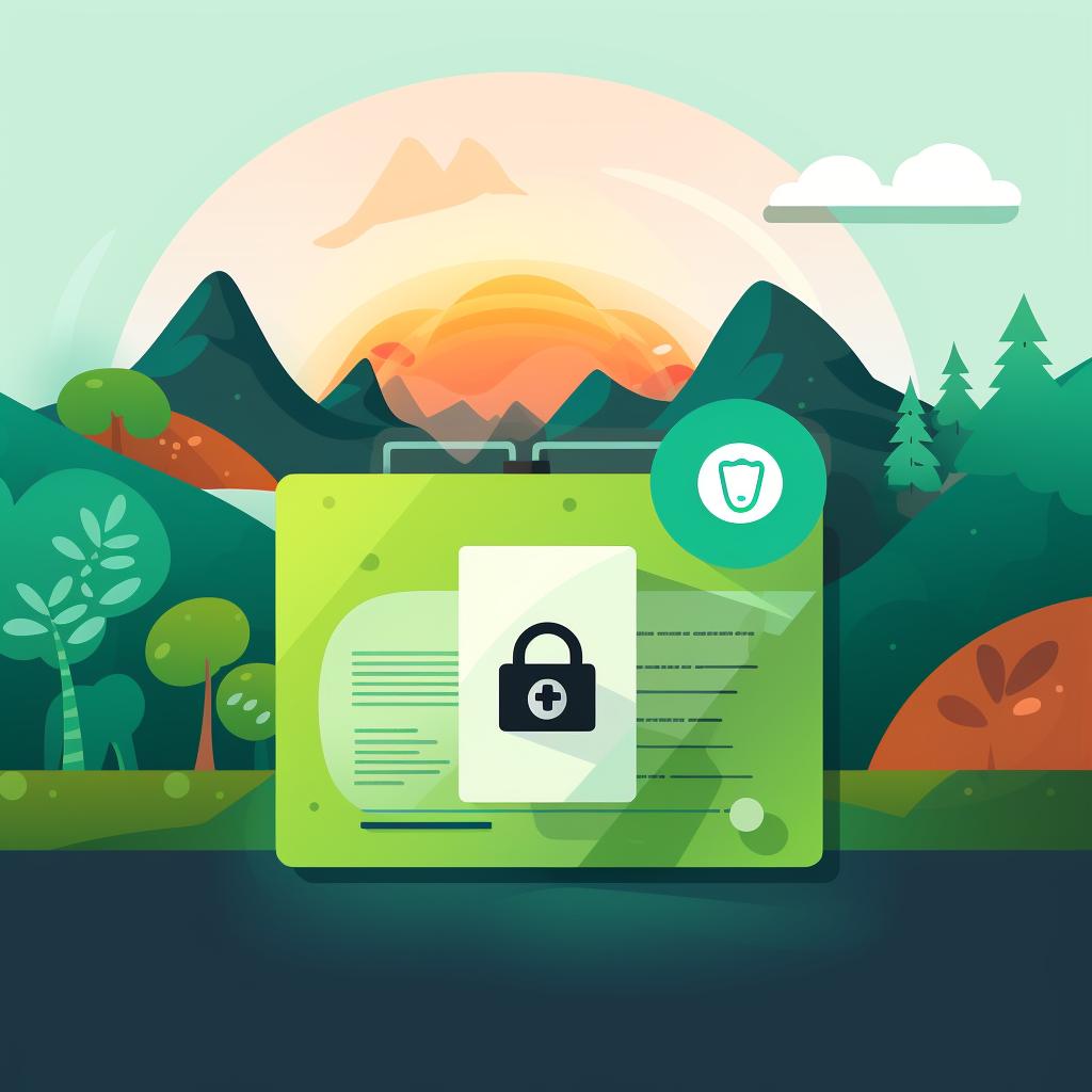 A website with a secure SSL certificate